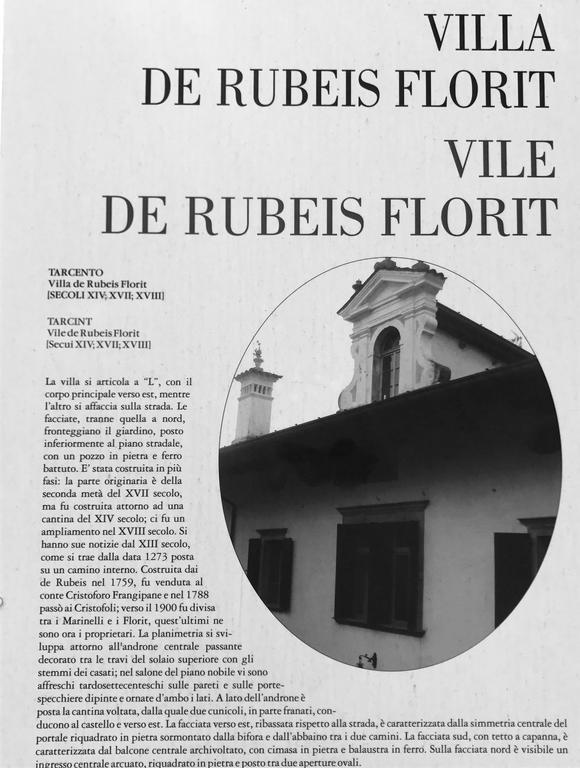 Villa De Rubeis Florit Tarcento Екстериор снимка